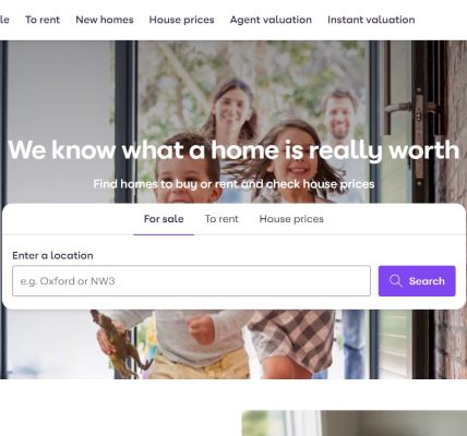 Zoopla Estimate House Prices Tool